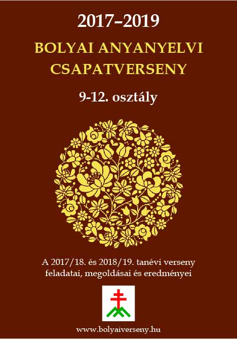 Bolyai Anyanyelvi Csapatverseny 2017/18. és 2018/19. (9-12. osztály)