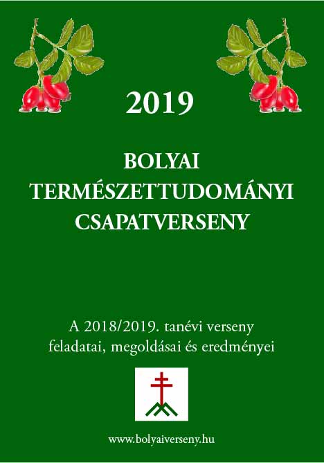 Bolyai Természettudományi Csapatverseny 2018/19. (3-8. osztály)